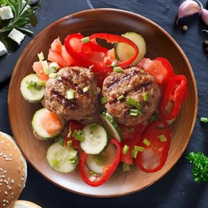 Mediterranean Beef Burgers