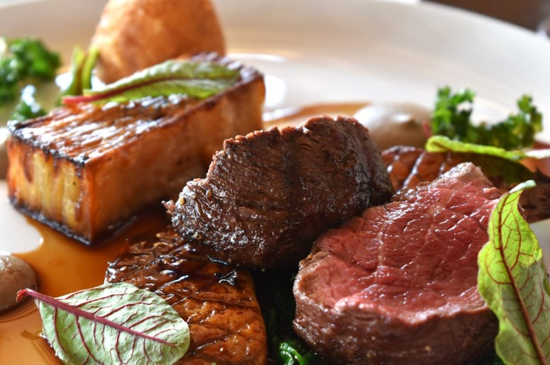 Cooked Meat in Close-Up Shot