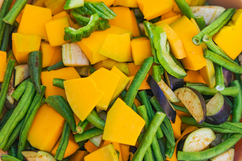 Ingredients for kare kare